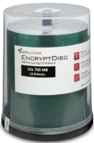CATALLOCKER ENCRYPTDISC Soft Encrypting CD-R Media 52x 700 MB CD-R Media