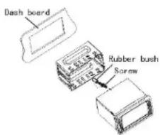 Macrom M-DVD7702R - Install the unit - 1