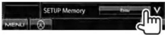 JVC DDX630WBTM - Memorizing/recallingthe settings - 1