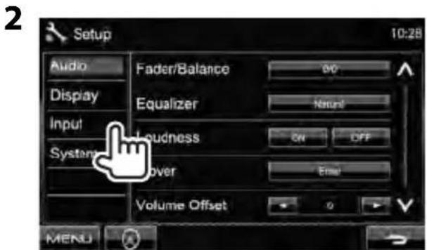 JVC DDX630WBTM - Setting - 2