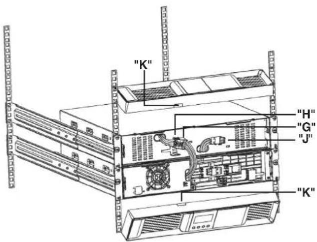Salicru 6A0BT000003 - 19" rack cabinet assembling, with extended back up time (battery module). - 3