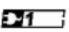 Salicru 6A0BT000003 - Graphics displayed in the LCD panel. - 1
