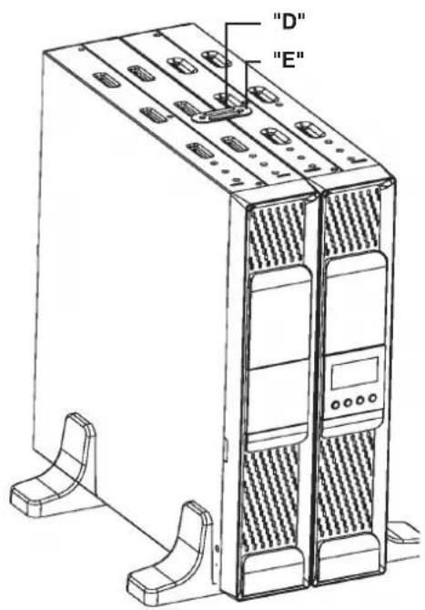 Salicru 6A0BT000003 - Vertical assembling -tower type-, with extended back up time (battery module). - 2