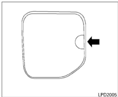 NISSAN NV Cargo (2015) - FUEL-FILLERDOOR - 1