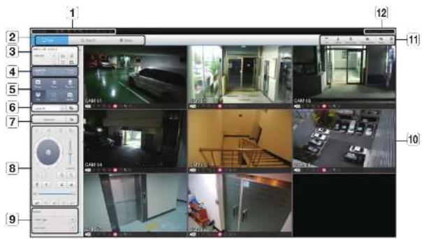 SAMSUNG QRN-410 - LIVE VIEWER - 1
