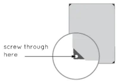 screw through here