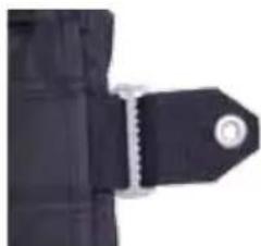 Halcyon BC 2009 - Attachment of ACB integrated weight pockets to the Cinch - 2