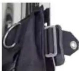 Halcyon BC 2009 - Attachment of ACB integrated weight pockets to the Cinch - 3
