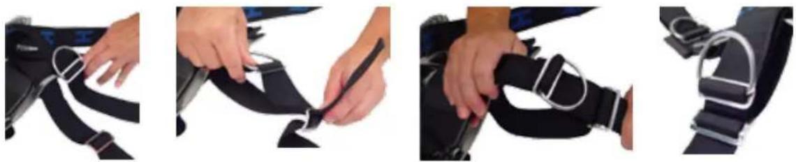 Halcyon BC 2009 - Installing the Quick-adjust Crotch Strap - 1