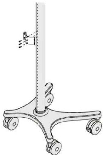 Ergotron ZHHCG - Install the Handle Bracket - 2