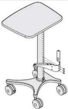 Ergotron ZESLCG/CG - Install the Outer Shelf Bracket - 2