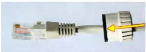 2N Telecommunications 932081E - How to Pull a RJ-45 Terminated Cable through a Bushing - 4