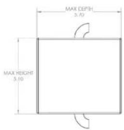 Black Box LIC36H-AP-HASP - APPENDIX B: ADDITIONAL DIMENSIONS - 3
