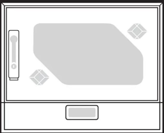 Black Box UWLS-12KD - WALLMOUNT SYNCING LOCKERS - 1