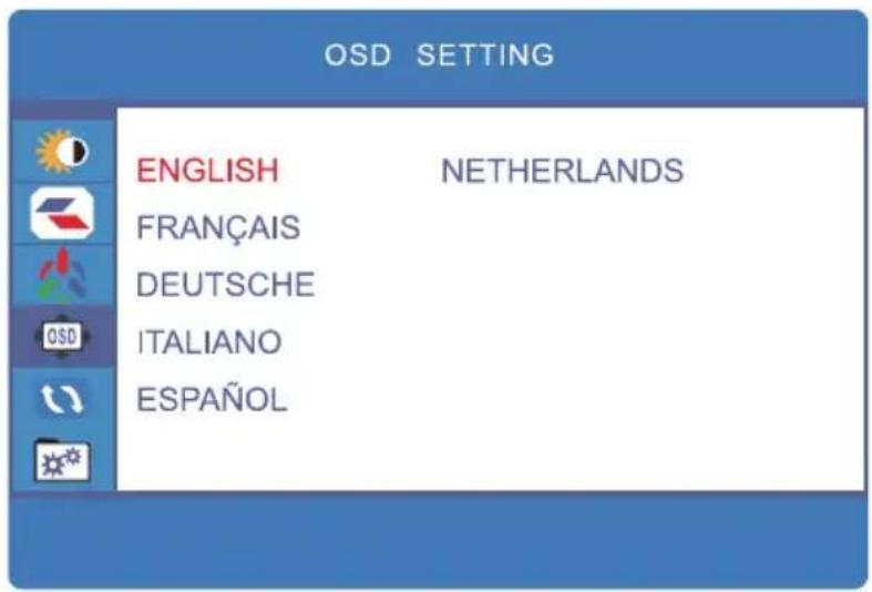 MONOPRICE 13808 - OSD SETTING MENU - 2