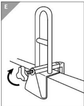 Welby Bathtub Safety Rail ASP-US-041 - Montaje - 4