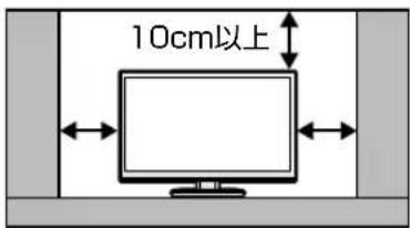 SHARP Aquos 22K45-B - 設置時に関して - 1