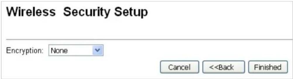 Planet WNAP-W2201A - Step 4. Wireless Security Settings - 1