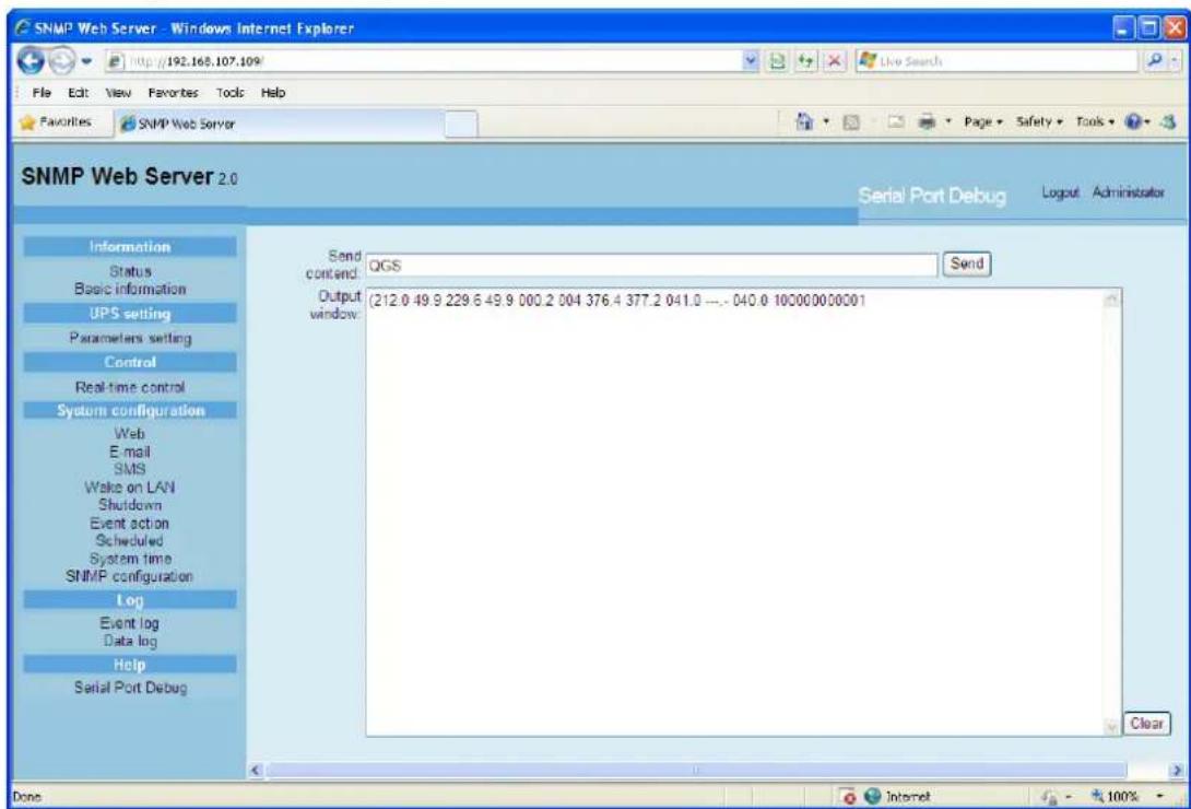 PowerPlus SNMP Box - Serial Port Debug - 1