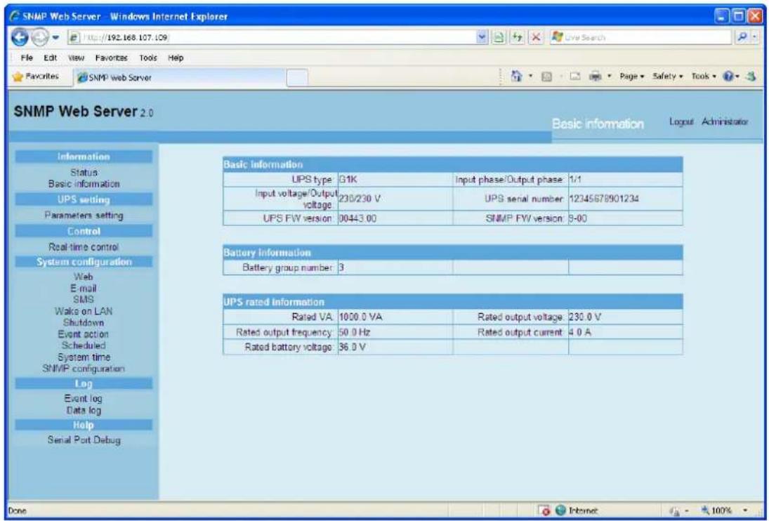 PowerPlus SNMP Box - Basic information - 1