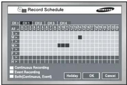 SAMSUNG SHR-2042P2 - Schedule Recording - 1