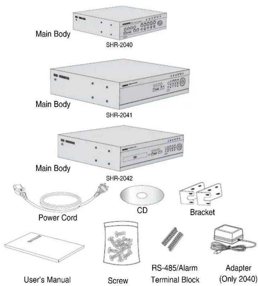 SAMSUNG SHR-2042P2 - Checking Product & Accessory - 1