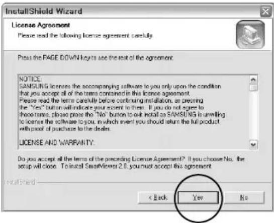 SAMSUNG SHR-2042P2 - Smart Viewer Installation - 4