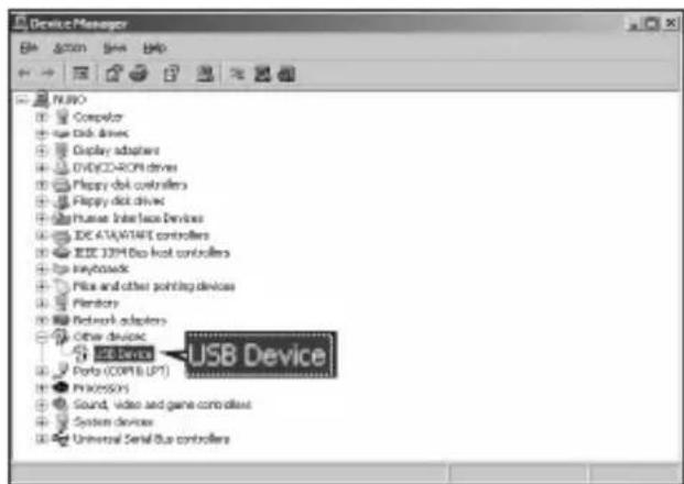 Device Manager File Action Save Help NUVO Computer Disk drives Display adapters DVD/CD-ROM drives Playoff disk controllers Playoff disk drive Human Interface Devices JDC 67A/W14E controllers JDC 32M Disk heat controllers Keybstock File and other pointing devices Firmware Network adapters Other devices USB Device Porto (COMB LP) PHOSOXIS Sound, video and game controllers System devices Universal Serial Bus controllers