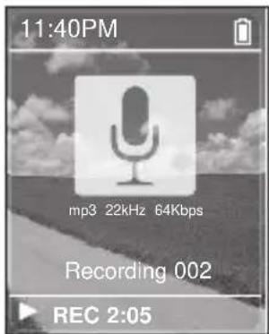 11:40PM mp3 22kHz 64Kbps Recording 002 REC 2:05