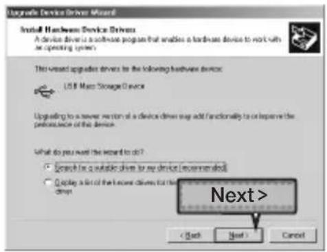 Upgrade Device Driver Wizard Install Hardware Device Drivers A device driver is a software program that enables a hardware device to work with an operating system. This vector appraiser drives to the following hardware devices: USB Max Storage Device Upgrading to a newer version of a device driver way add functionality to or improve the preprocessor of this device. What do you want the reward to do? • Search for a suitable drive to my device [recommended] • Display a list of the lower drivers for the drivers Next > < Back Next > Cancel