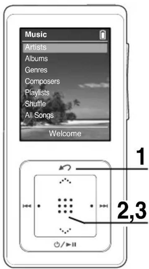 Music Artists Albums Genres Composers Playlists Shuffle All Songs Welcome 1 2,3