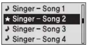 Singer - Song 1 ★ Singer - Song 2 Singer - Song 3 Singer - Song 4