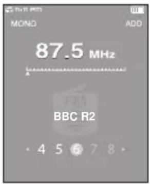 MONO 87.5 MHz BBC R2 4 5 6 7 8