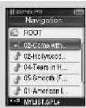SAMSUNG YP-T8Q/ELS - | Playing Playlist - 1
