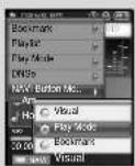 SAMSUNG YP-T8Q/ELS - MENU Options - 2