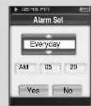 SAMSUNG YP-T8Q/ELS - I Alarm Set - 1