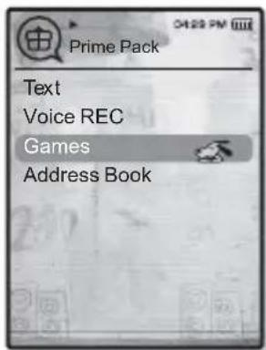 Prime Pack Text Voice REC Games Address Book