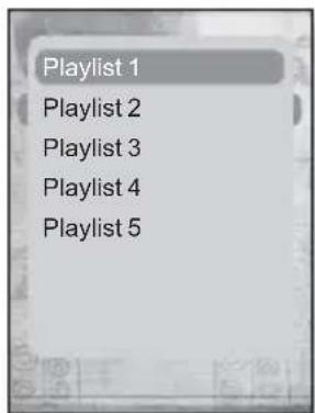 Playlist 1 Playlist 2 Playlist 3 Playlist 4 Playlist 5