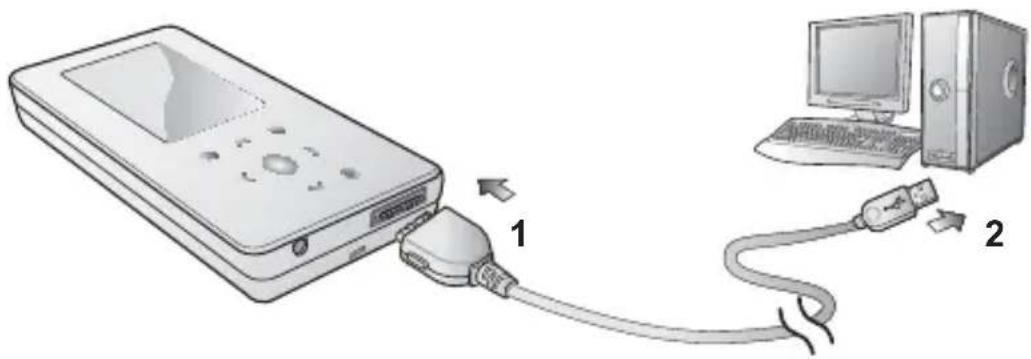 SAMSUNG YP-S5JCW - TRANSFERRING FILES TO THE PLAYER WITH SAMSUNG MEDIA STUDIO - 1