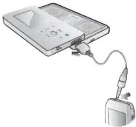 SAMSUNG YP-S5JCW - USING THE SPEAKERS TO LISTEN TO MUSIC FROM AN EXTERNAL DEVICE - 3