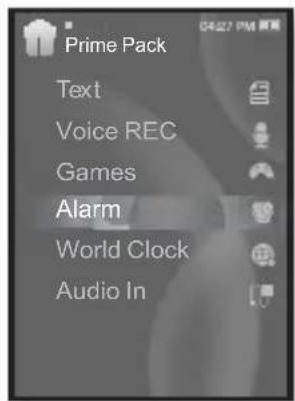 Prime Pack Text Voice REC Games Alarm World Clock Audio In