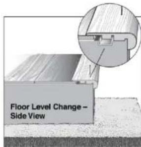 Floor Level Change - Side View