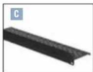 EATON PPS3B - In-rack horizontal cable management - 3