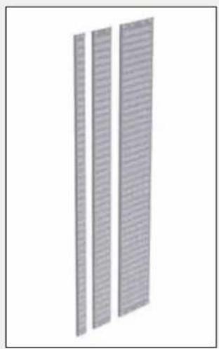 EATON PPS3B - In-rack vertical cable management - 2