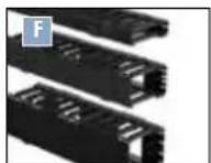 EATON PPS3B - In-rack horizontal cable management - 6
