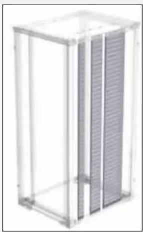 EATON PPS3B - In-rack vertical cable management - 1