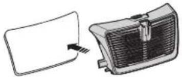 SAMSUNG SC07F50HV - CLEANING THE OUTLET FILTER - 4