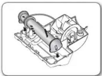 SAMSUNG SC07F50HV - - To replace brush-roller - 3