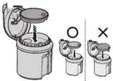 SAMSUNG SC07F50HV - When to clean the dust filter - 10