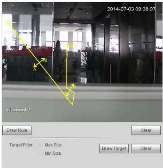 2014-07-03 09:38:07 Channel 1 Draw Rule Clear Target Filter Max Size Min Size Draw Target Clear